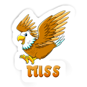 Sticker Eagle Miss Image