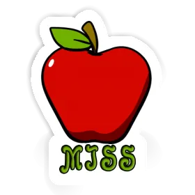 Sticker Apple Miss Image