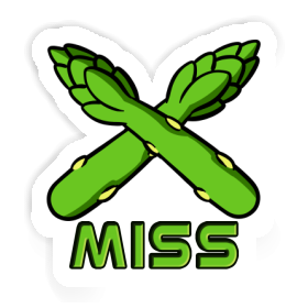 Miss Sticker Asparagus Image