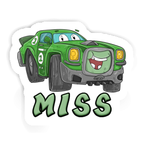 Sticker Car Miss Image