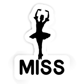 Sticker Ballerina Miss Image