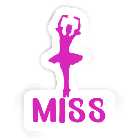 Autocollant Miss Ballerine Image