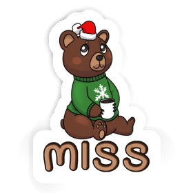 Miss Sticker Bear Image