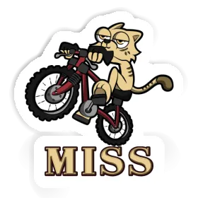 Sticker Miss Cat Image