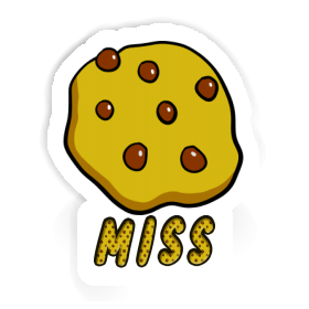 Miss Sticker Cookie Image