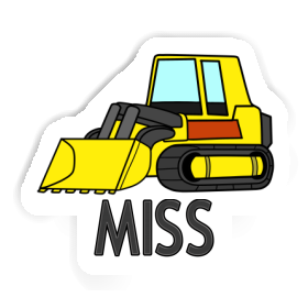 Sticker Miss Raupenlader Image