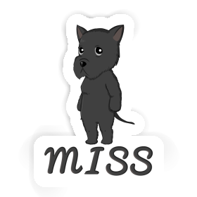 Sticker Miss Riesenschnauzer Image