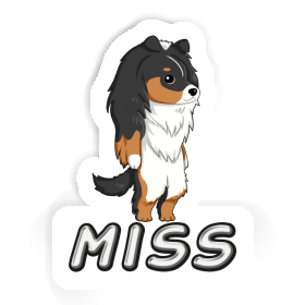 Sheltie Autocollant Miss Image