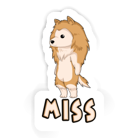 Miss Sticker Collie Image