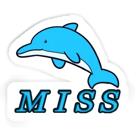 Sticker Miss Delphin Image