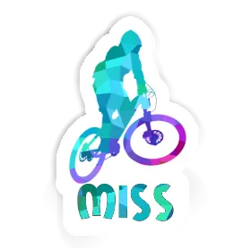 Sticker Miss Downhiller Image