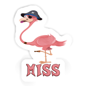 Miss Aufkleber Flamingo Image