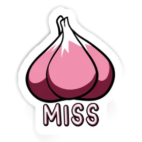 Sticker Miss Knoblauch Image