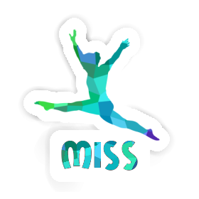 Miss Sticker Gymnast Image