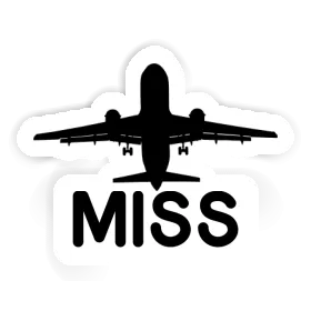 Jumbo-Jet Sticker Miss Image