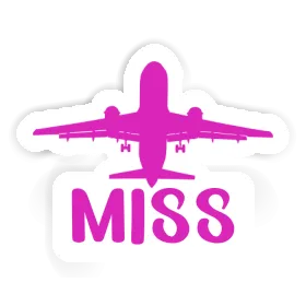 Sticker Miss Jumbo-Jet Image