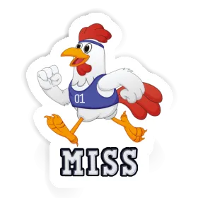 Miss Sticker Chicken Image