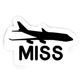 Miss Sticker Jumbo-Jet Image