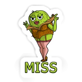 Autocollant Miss Kiwi Image