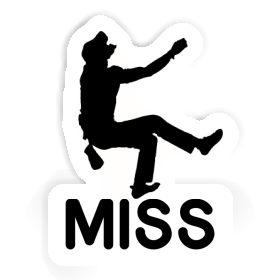 Climber Sticker Miss Image