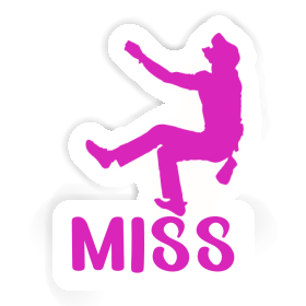 Sticker Climber Miss Image