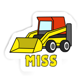 Miss Sticker Low Loader Image