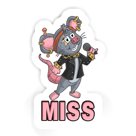 Miss Sticker Singer Image