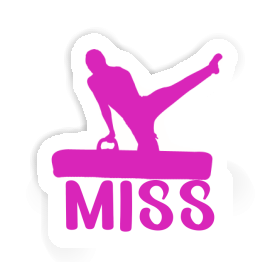 Autocollant Miss Gymnaste Image