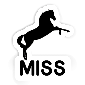 Sticker Horse Miss Image