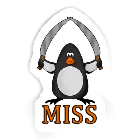 Miss Sticker Penguin Image