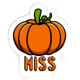 Sticker Miss Pumpkin Image