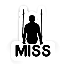 Sticker Ring gymnast Miss Image