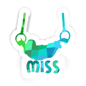 Sticker Miss Ring gymnast Image