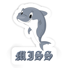 Sticker Miss Fish Image