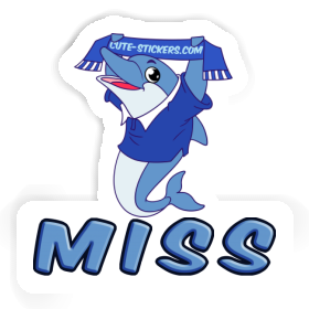 Aufkleber Delfin Miss Image