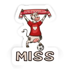 Sticker Miss Cow Image