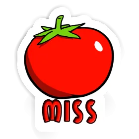 Autocollant Tomate Miss Image