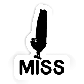 Sticker Windsurfer Miss Image