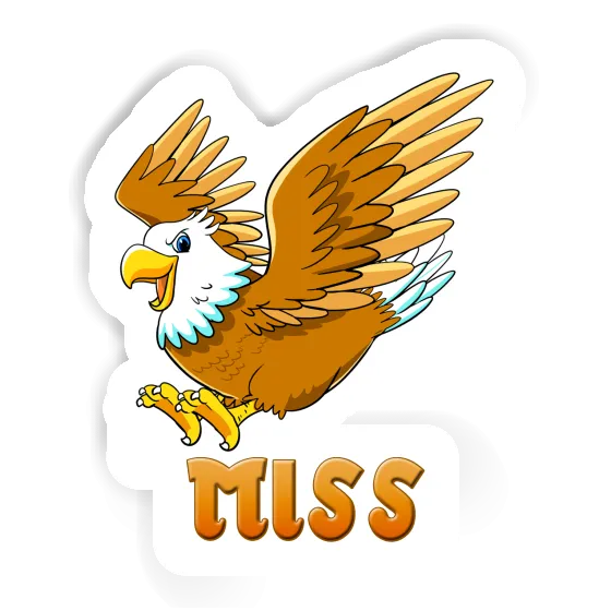 Sticker Eagle Miss Gift package Image