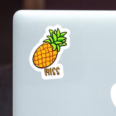 Sticker Pineapple Miss Gift package Image