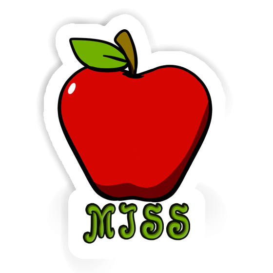 Pomme Autocollant Miss Gift package Image