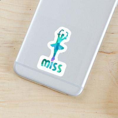 Sticker Miss Ballerina Image