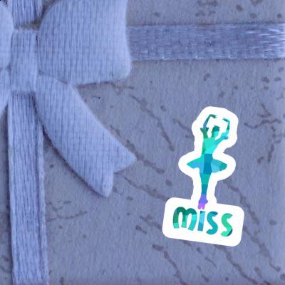 Sticker Miss Ballerina Image