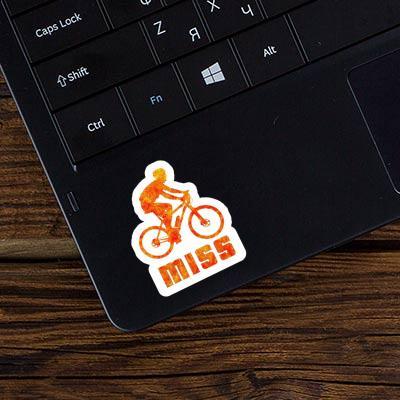 Biker Sticker Miss Image