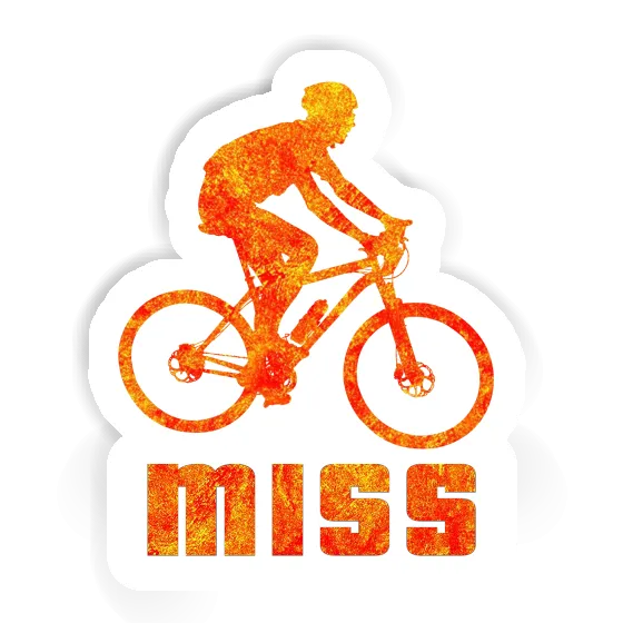 Biker Sticker Miss Notebook Image