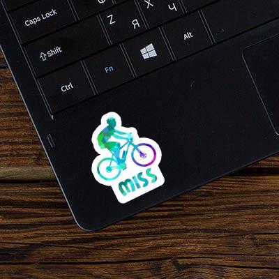 Sticker Biker Miss Image