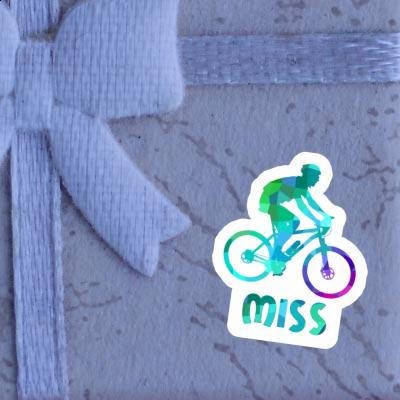 Sticker Biker Miss Image