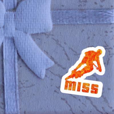 Biker Sticker Miss Image