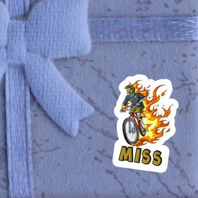 Miss Sticker Biker Image