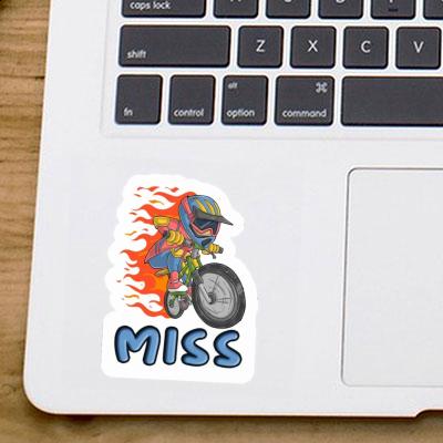 Sticker Miss Biker Image